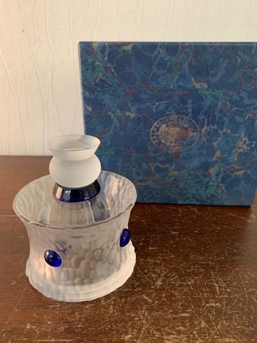 Flacon parfum bleu - flacon, et
