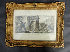 Piranesi Giovanni Battista Mogliano Veneto - cadre bois d'origine 18 siècle