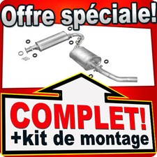 Ligne pot d'échappement pour