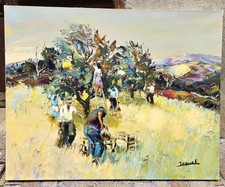 La récolte par Christian JEQUEL né en 1935