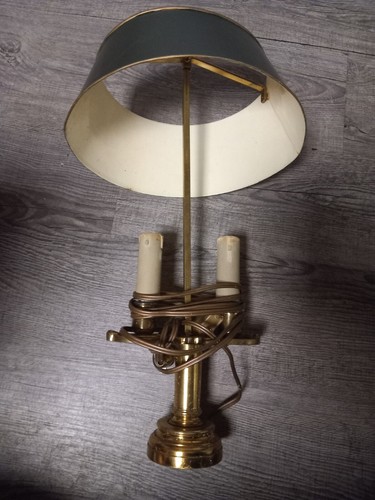 Bougeoir double bronze - bougeoir,