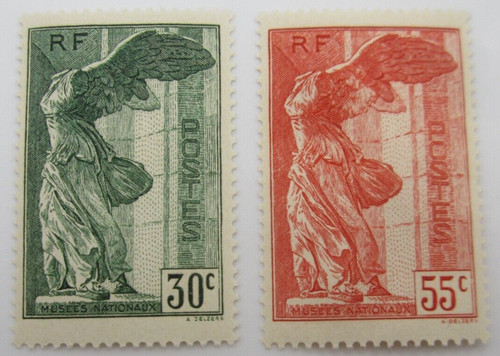 France timbres 254 - +, 355