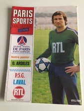 rare Programme lucarne )) PSG V LAVAL - Saison 1982/83