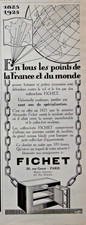 PUBLICITÉ DE PRESSE 1925