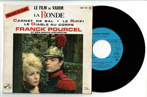 Franck pourcel film vinyle 45t - franck,