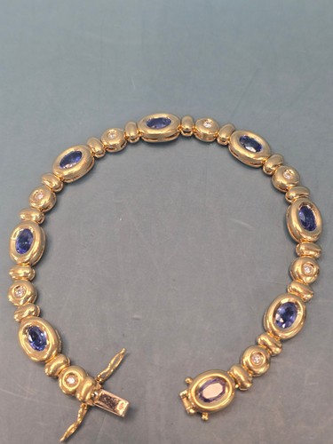 Bracelet jaune 750 - or, 750/1000