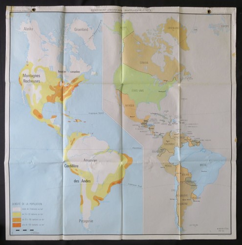 Carte géographie école