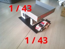 Station essence 1/43 diorama
