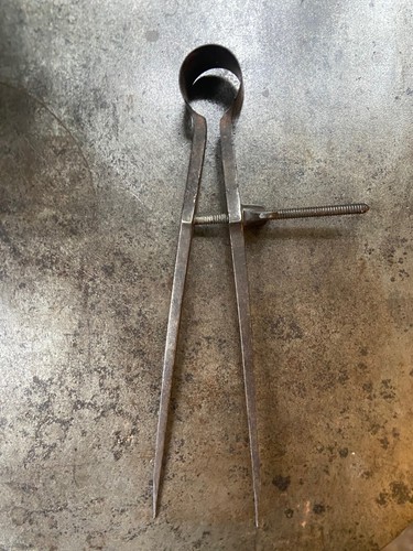 Ancien compas fer forgé - ancien,