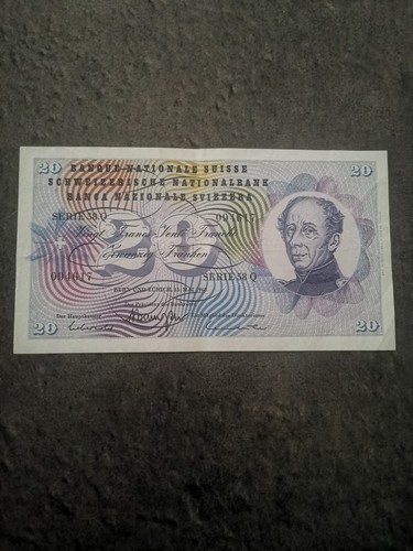 Billet circule francs - billet, 20