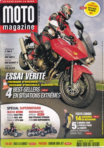 Moto magazine 218 - n°218, kawa
