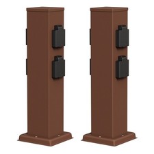 2x colonne de prises de