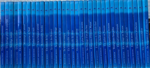 Lot livres harlequin - 33,
