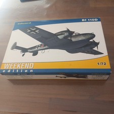 maquette avion bf 110d 1/72 eduard 7420 neuf