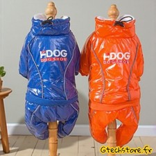 Manteau Chien Coton Chaud