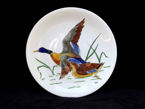 Ancienne assiette faience gien - ancienne,