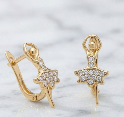 Boucles oreilles ballerine - -,