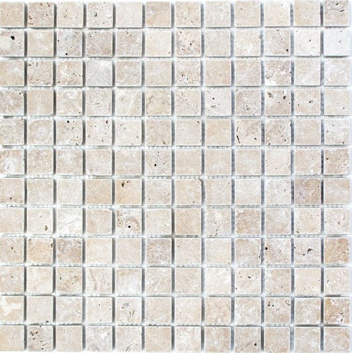 Mosaïque travertin pierre - mosaïque,
