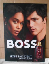 Laura Harrier et Jacob Elordi, Affiche PLV 2 30x42 cm Hugo Boss parfum The Scent