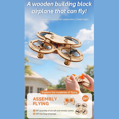 Kit maquette avion - maquette, bois