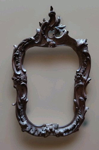 Joli cadre miroir bois - miroir,