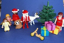 Lot playmobil scène de noël