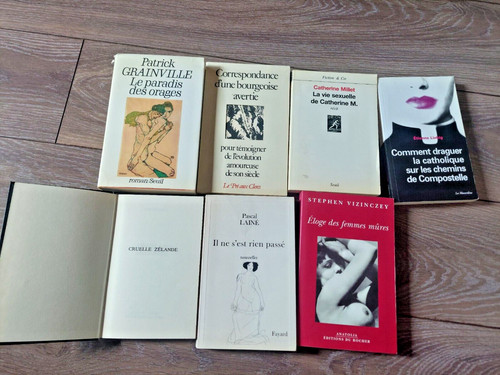 Lot livres érotiques - livres,