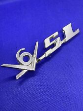 LOGO Badge Emblème Coffre Monogramme Peugeot 604 V6 SL V6SL ORIGINAL OCCASION