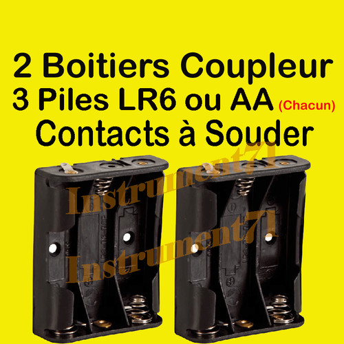 Boitiers coupleurs pour 3 - pour,