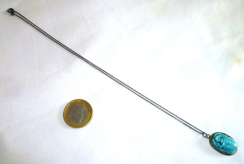 Ancien pendentif scarabée - pendentif,