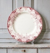Assiette plate ancienne terre - plate,