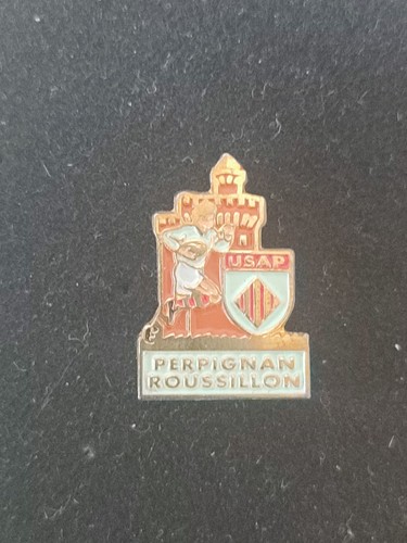 Rare pins rugby usap perpignan - pins,