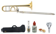 Trombone Ténor Profesional Laiton en Sib/Fa Minibal Embouchure Klier Housse Set