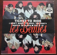 BEATLES - 45 t : "Ticket to Ride"