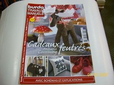    BURDA travaux manuels 33 - " cadeaux feutrés"...