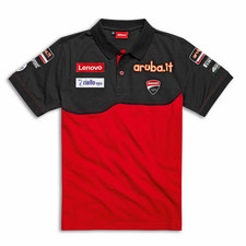 Ducati Corse Polo T-Shirt SBK ´25 Superbike Team Replica Bautista Bulega Neuf