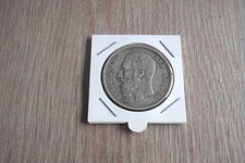 Pièce en argent de 5 Francs Belges de 1873 - Roi Léopold II
