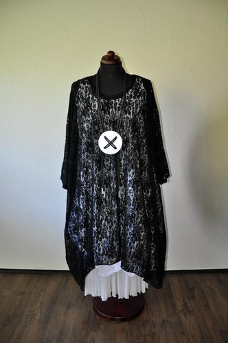 Superposition tunique robe - tunique,
