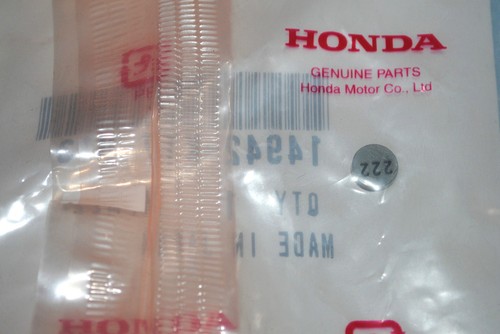 Pastille soupape 22 honda - 2.22,