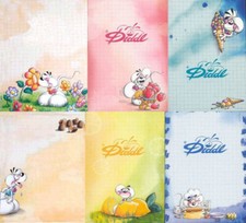 Diddl série 6 feuilles A6 127 - 132 parfums à gratter