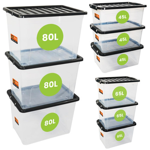 Lot boîtes de rangement - de,
