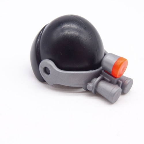 45300 playmobil casque noir - casque,