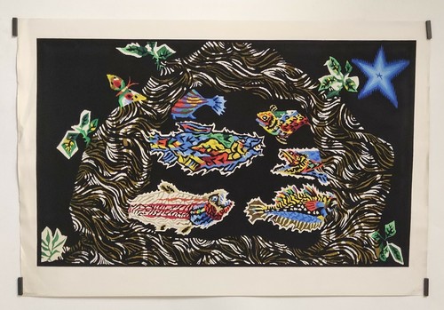 Jean lurçat les poissons - lurçat,