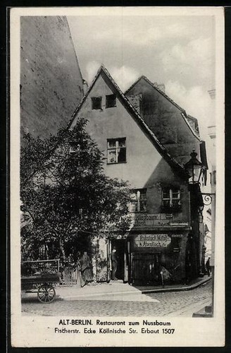Carte postale berlin vieux - carte,