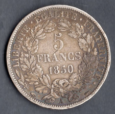 MONNAIE / ECU 5 FRANCS ARGENT