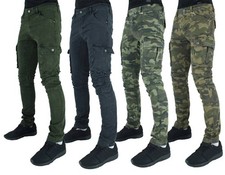 Pantalons Cargo Homme Slim Fit