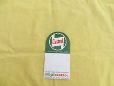 Etiquette de contrôles Vidange Graissage - CASTROL - port gratuit