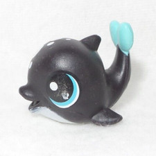 LITTLEST PETSHOP  PET SHOP LPS #1-14 HASBRO BEBE DAUPHIN DELPHIN SLATE ORCAWHALE