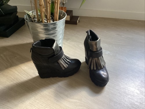 Bottines jonak plateforme - bottines,