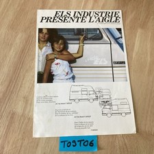 Camping car ELS industrie VW LT31 prospectus ancien collection publicité